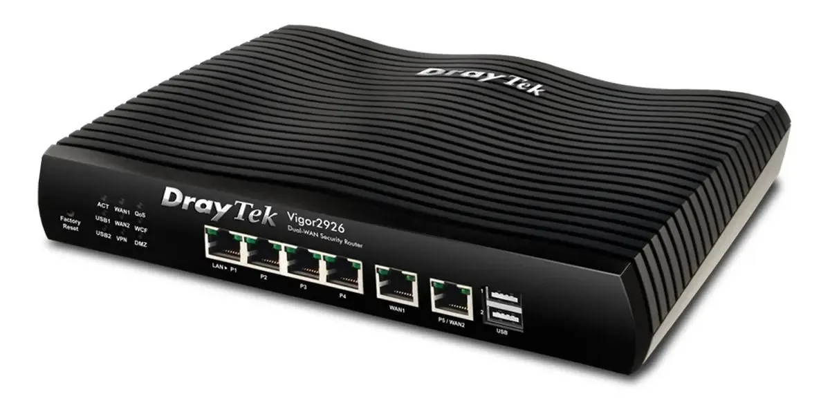 Roteador, Access point DrayTek preto