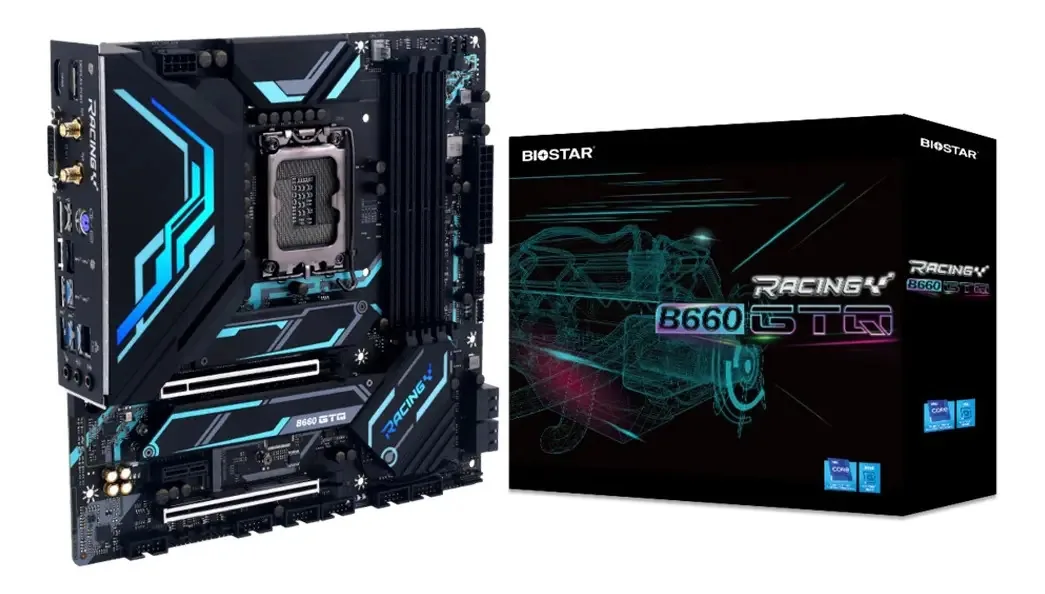 Placa Mae Biostar B660gta, Ddr4 Lga1700 Atx Intel B660