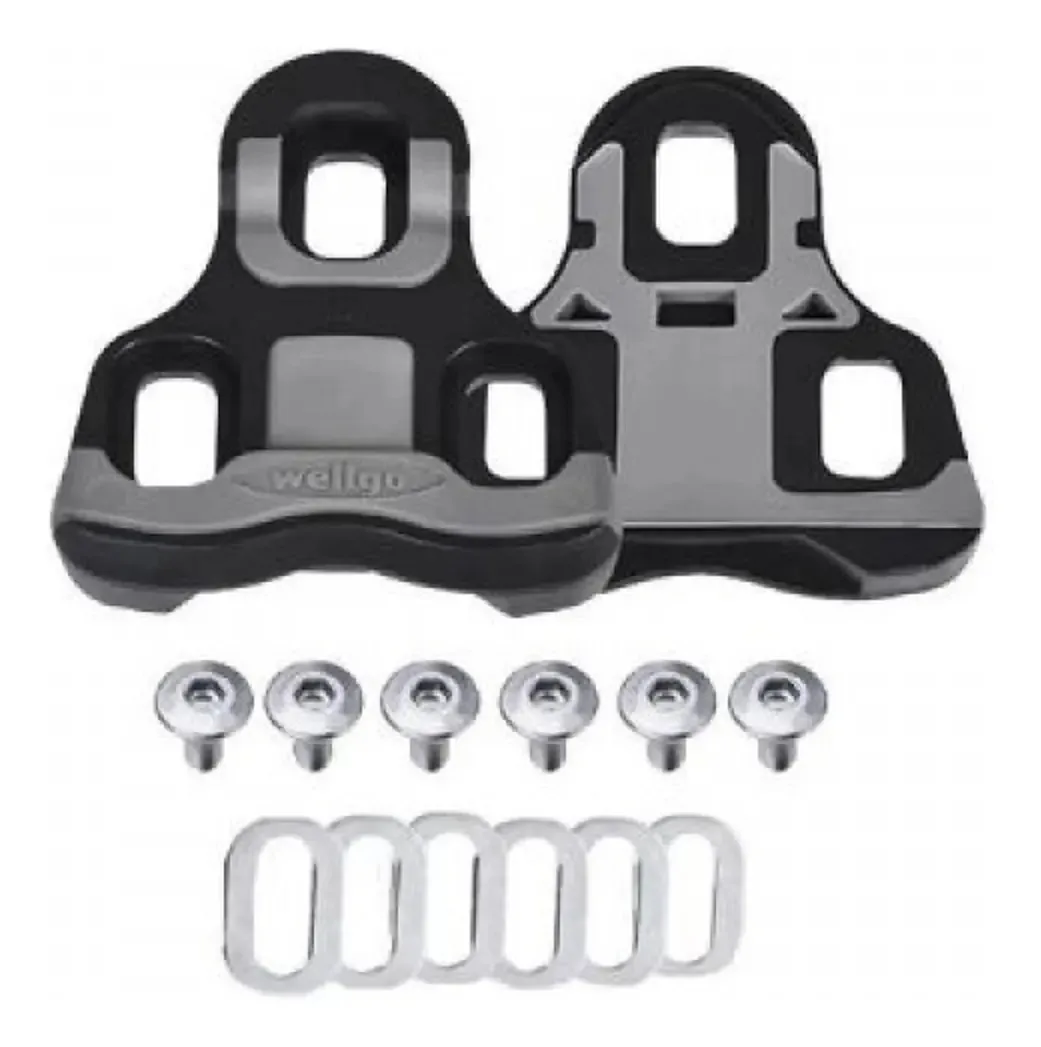 Tacos Taquinhos Bike Speed Road Wellgo Rc7 Look Kéo 0 Grau