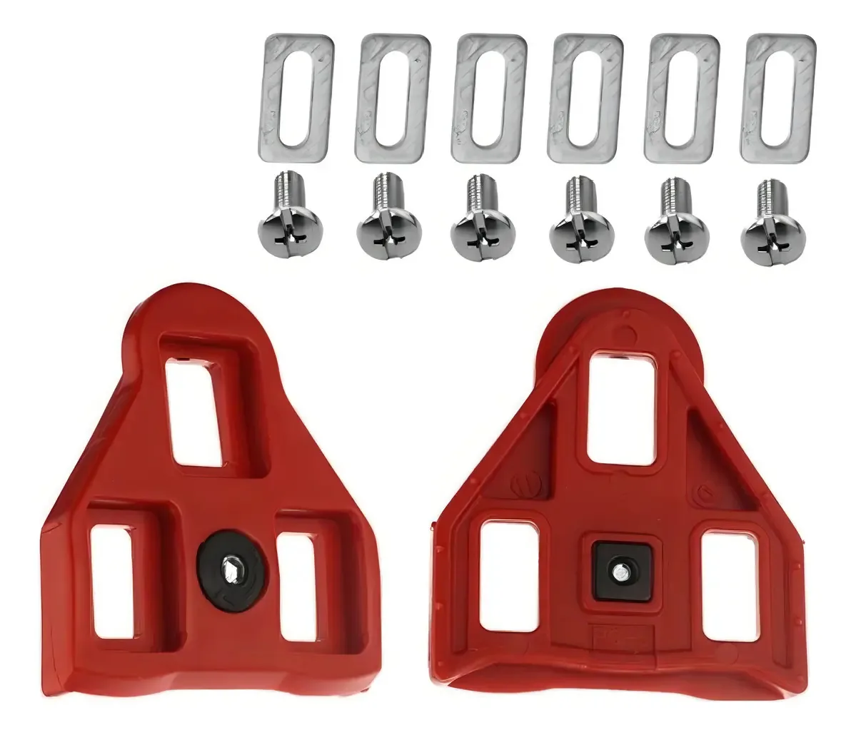 Tacos Wellgo RC-5 Vermelho Compatíveis Pedal Look Delta Speed