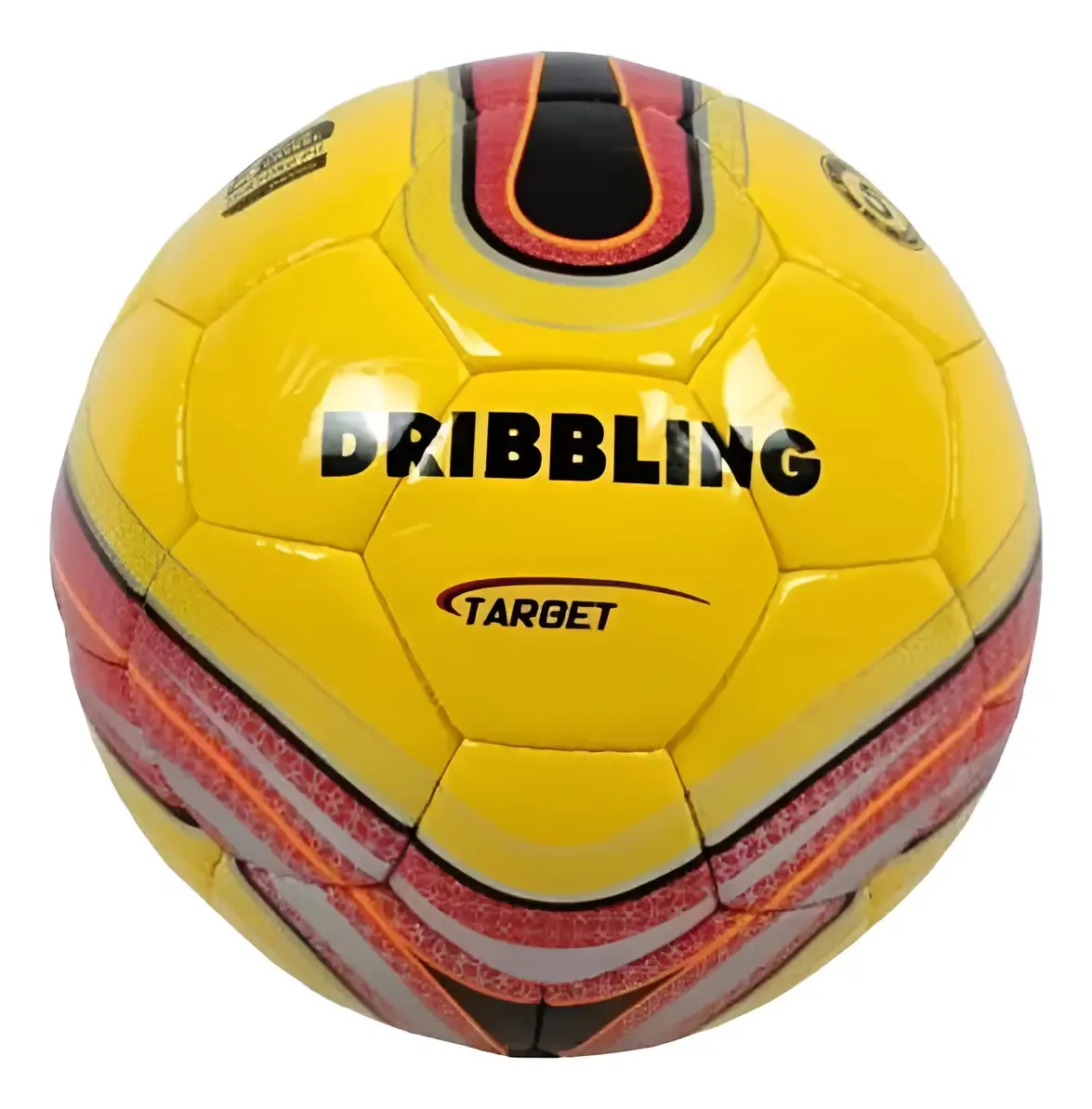 Bola de futebol amarela Target #5