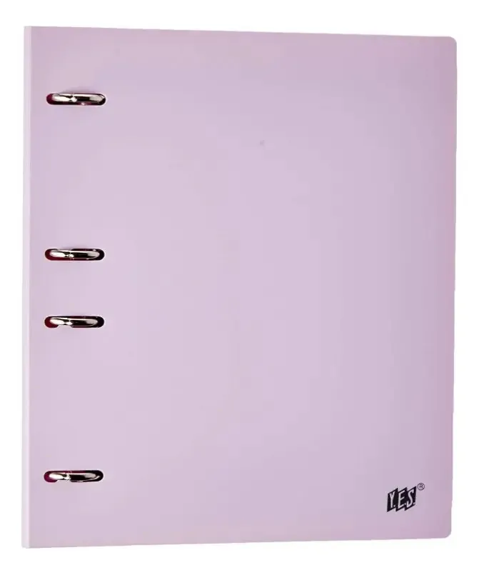 Fichário Caderno Argolado B5 Colegial Yes Cores Pastéis Cor Lilás
