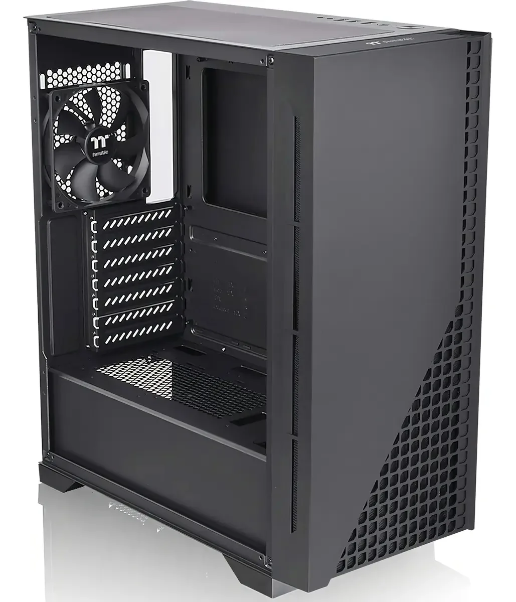 Armário de jogos Thermaltake H330 Tg 1 Cooler Mid Tower Fan para PC