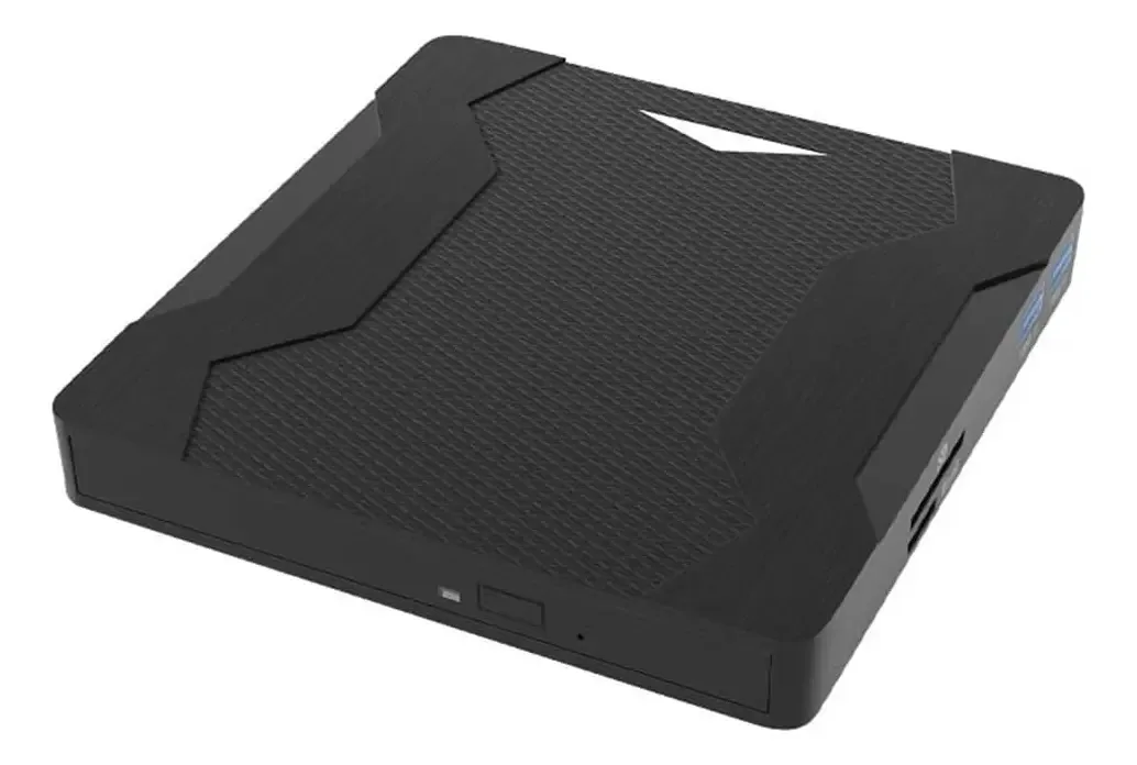 Luejnbogty Leitor de DVD Externo USB 3.0 Tipo C DVD-RW CD-RW Gravador Gravador TF Unidade Óptica CD DVD ROM Writer para Laptop Fácil de Usar