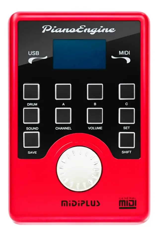 Módulo de som USB Midi Pianoengine Midiplus