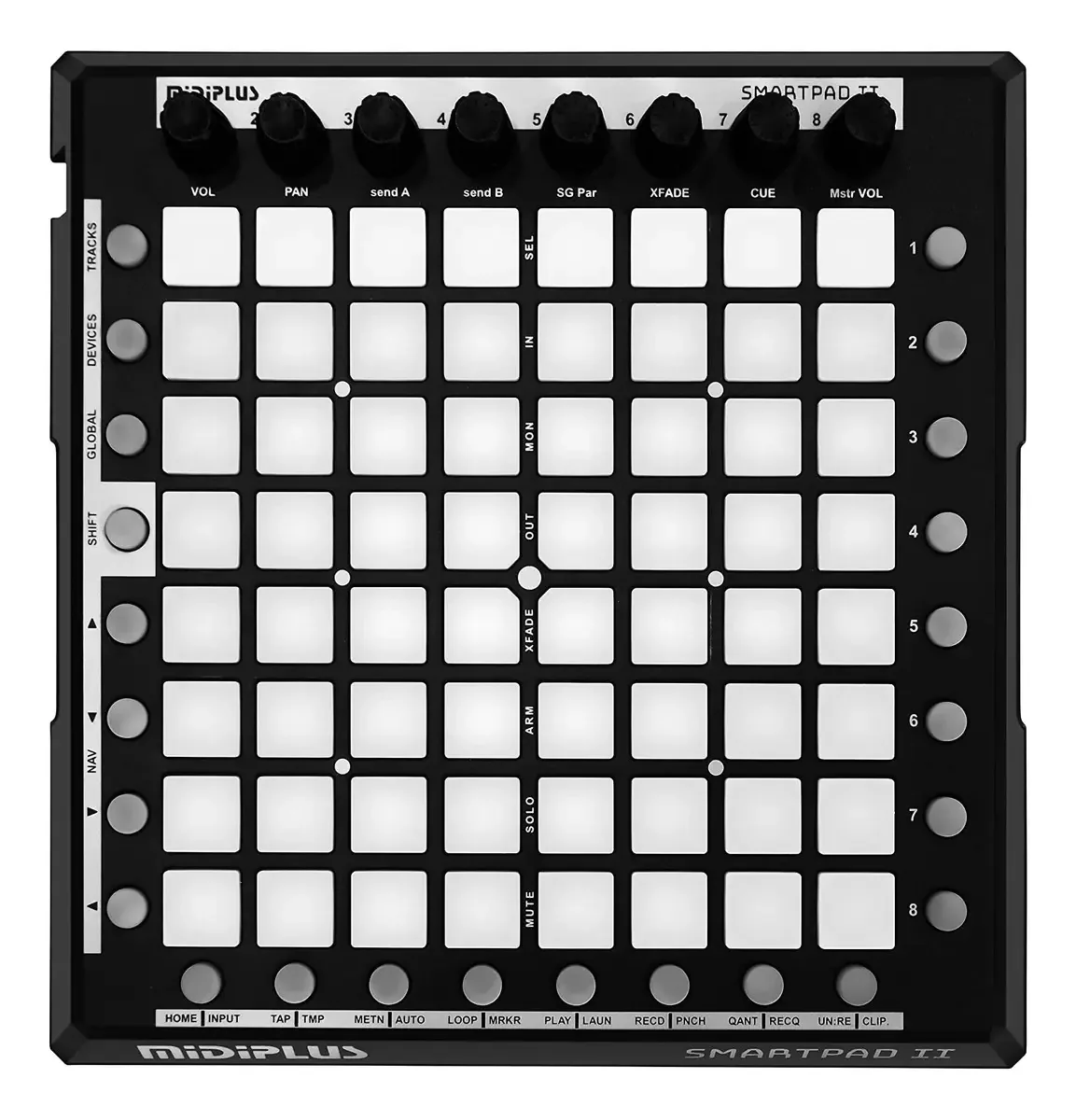 Controlador Midi Midiplus Usb Smartpad Ii cor verde escuro