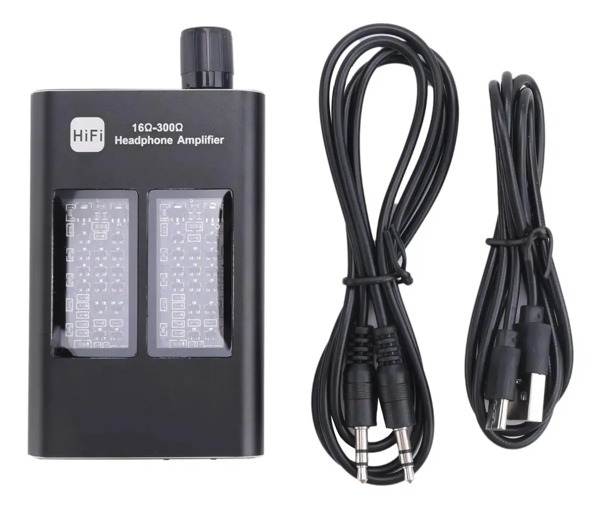 Amplificador de fone de ouvido HiFi Asdfs Class One 16-300 Ohm Amplificador de áudio portátil ajustável auxiliar de 3,5 mm para reprodutor de música