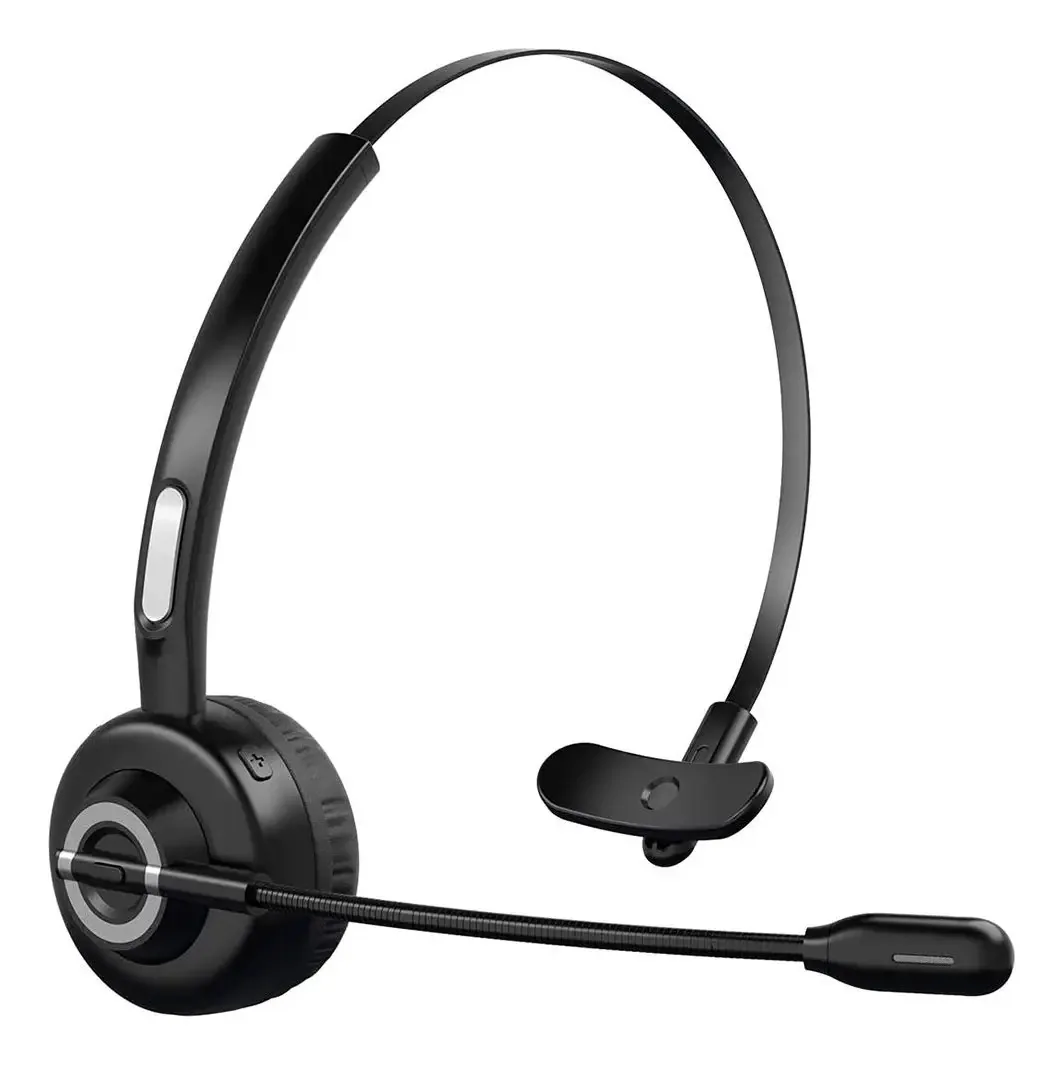 Fones de ouvido Bluetooth Molieeigin com microfone, fones de ouvido sem fio e com cancelamento de ruído para telefones celulares e PCs