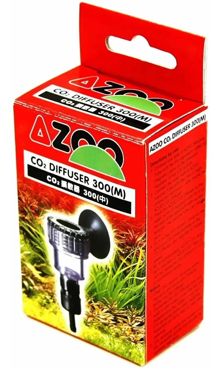 Azoo Difusor De Co2 C/ Valvula Anti Retorno Size M Az19004 Médio