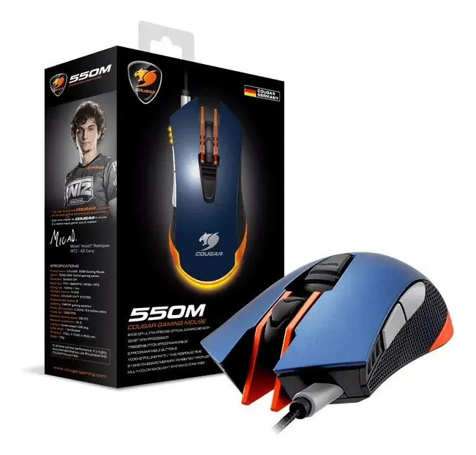 Mouse Cougar Gamer 550m Blue 10123-7