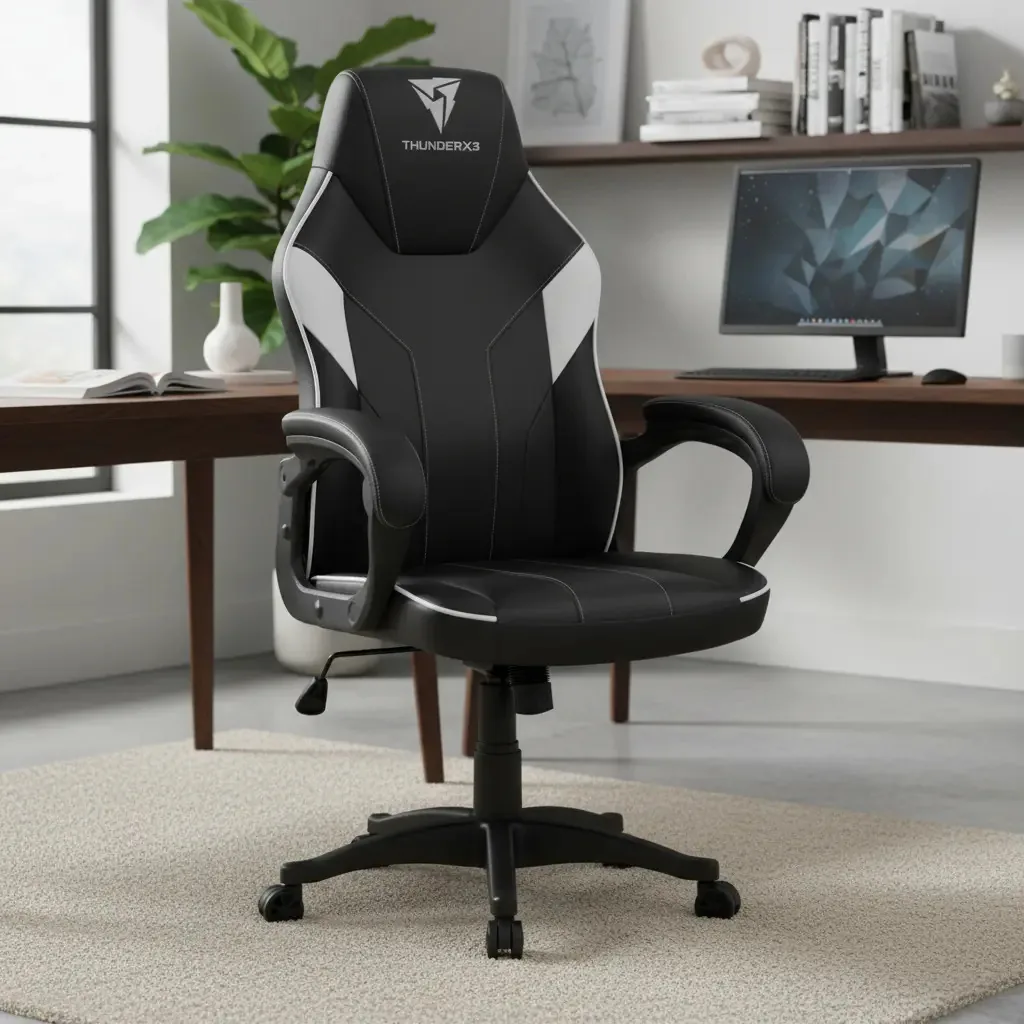 Cadeira Gamer Thunderx3 Ec1 Branca Top De Linha