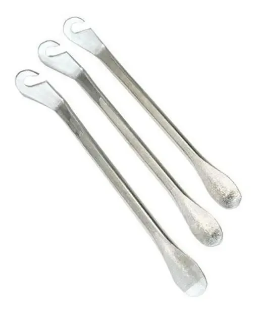 Kit 3 Espátulas De Aço Para Tirar Pneu Bike