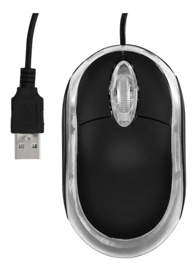 Mouse Preto Usb Mol033uobb Pixxo