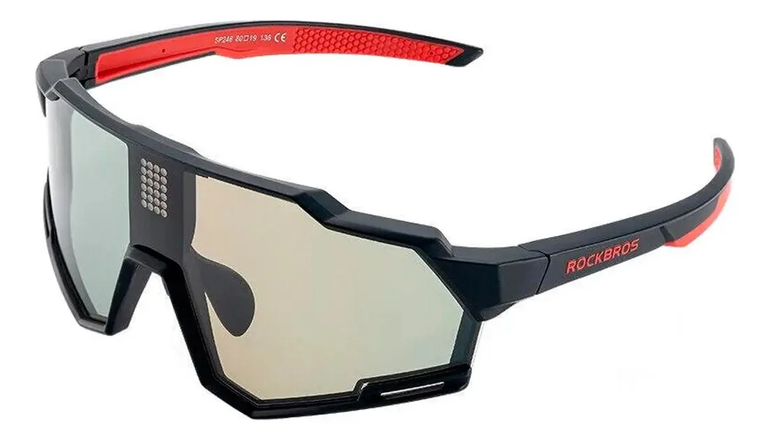 Óculos de ciclismo fotocrômicos inteligentes Rockbros Sp280