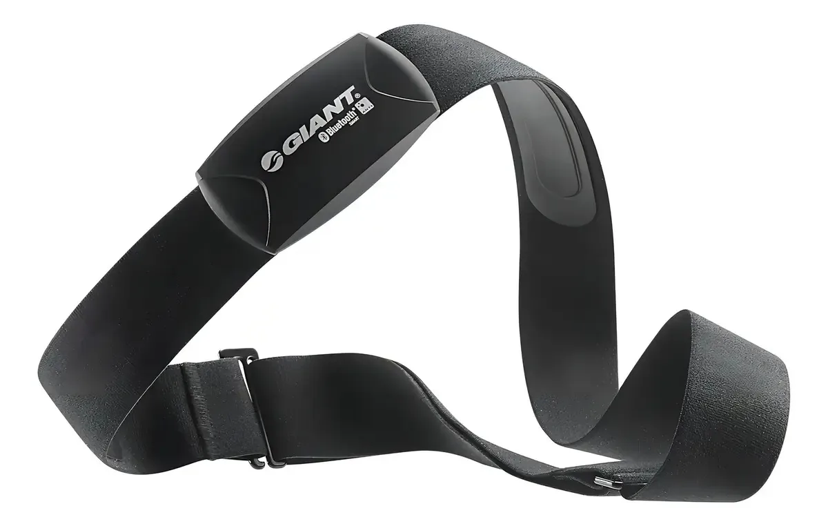 Pulseira cardíaca Bluetooth Giant 2 em 1 Comp Garmin Polar Ant+, cor preta