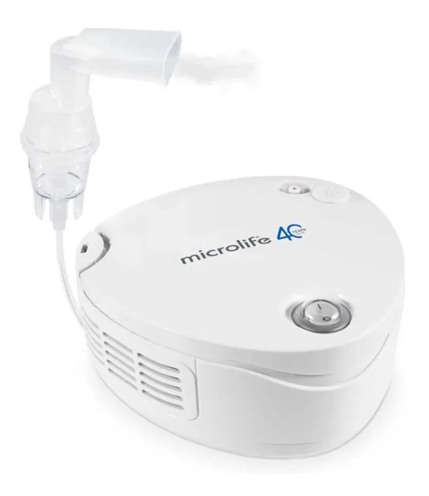 Nebulizador Microlife Neb210 com lavagem nasal branca