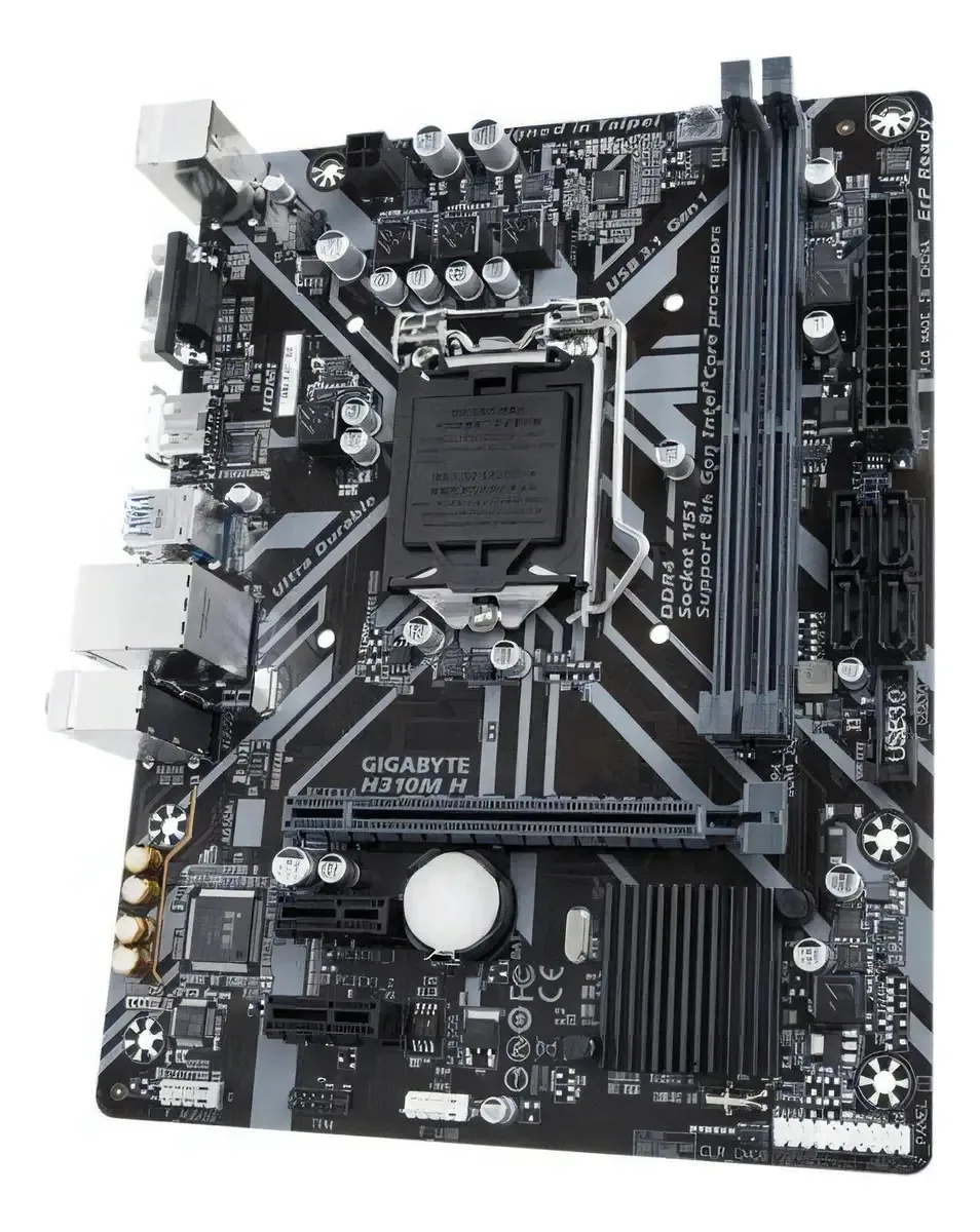 Placa Mae Gigabyte H310m H Cor Preta