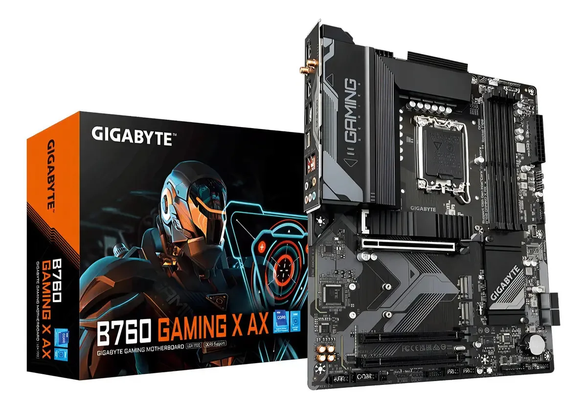 Placa Mae Gigabyte B760 Gaming X Ax Atx Ddr4