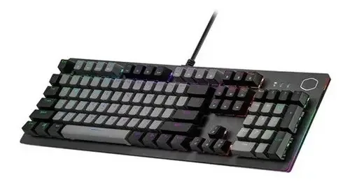 Teclado mecânico Gamer Coolermaster Ck-352 Switch vermelho
