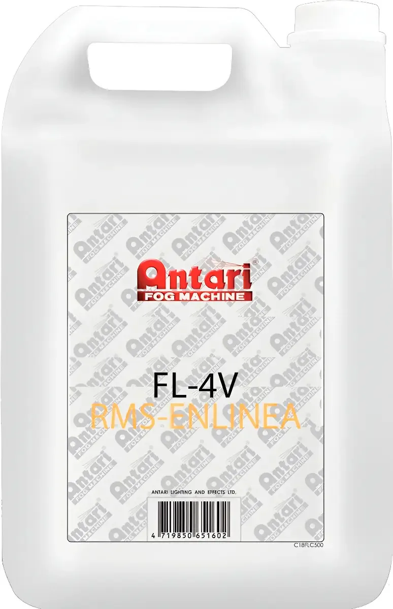 Fragrância inodora para máquina de fumaça semipesada 4l Antari FL-4v