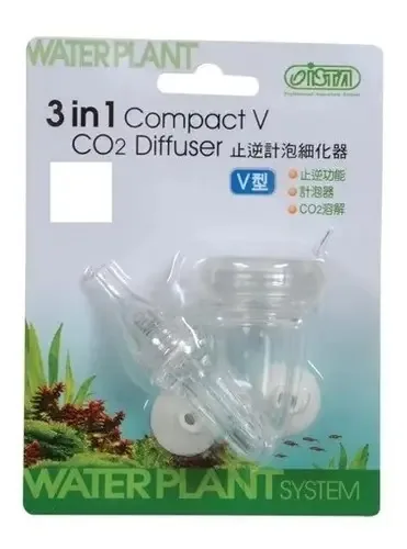 Grande difusor de CO2 para aquário 3 em 1