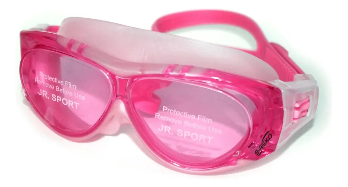 Lente de natação Saeko K6 Mariner Jr rosa