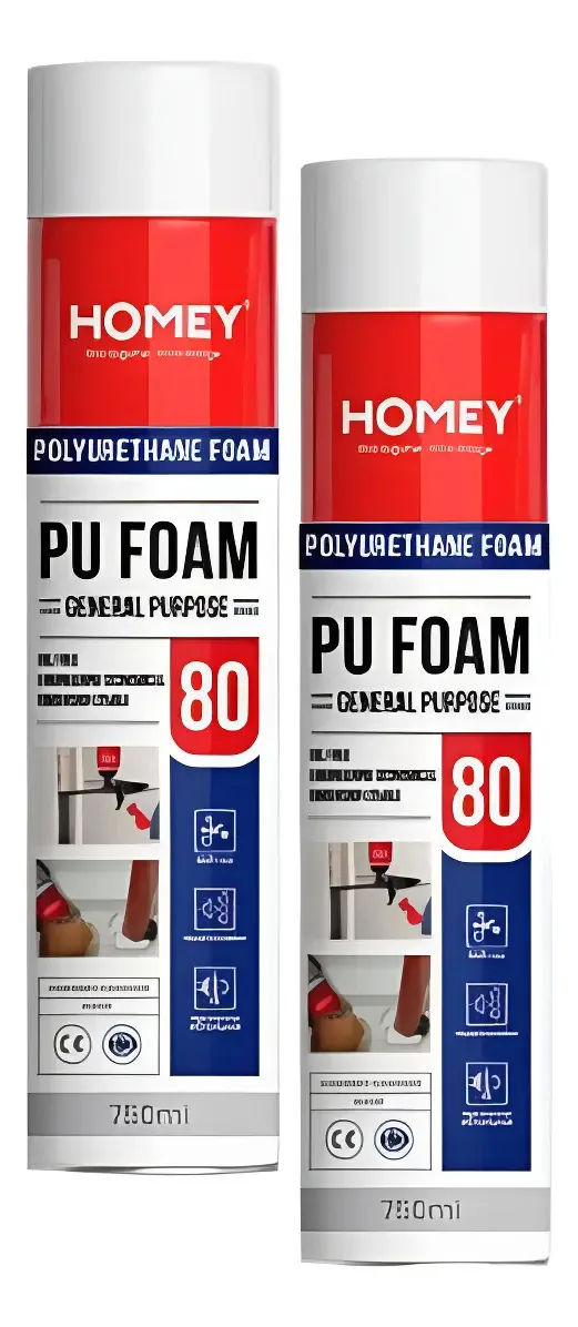 Espuma de poliuretano expansível 750 ml - Promo 2x1