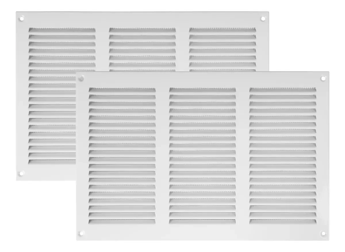 Capas de grade de ventilação: 30 x 20 cm, pacote com