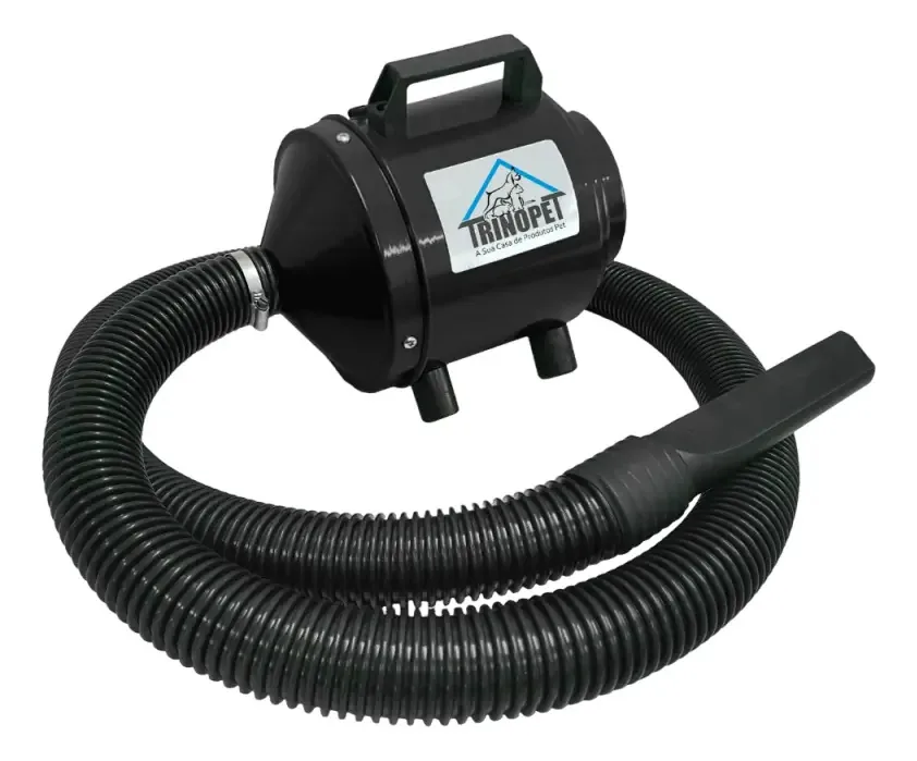 Soprador Petshop Trinopet Profissional Alpha Cor Preto