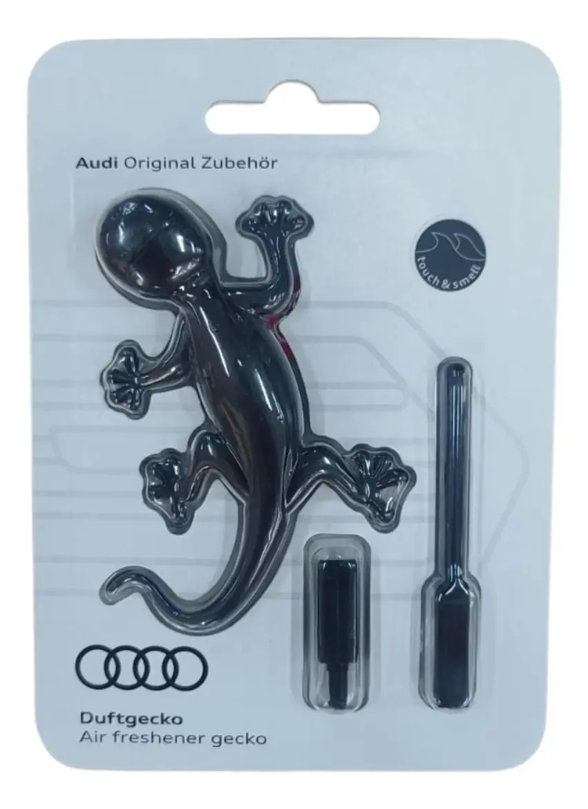 Aromatizante Audi MDR Fresco, Preto Para Carro e Caminhonete