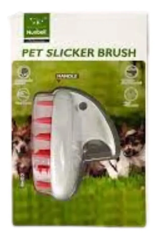 Pincel rosa para animais de estimação Nunbell 060183