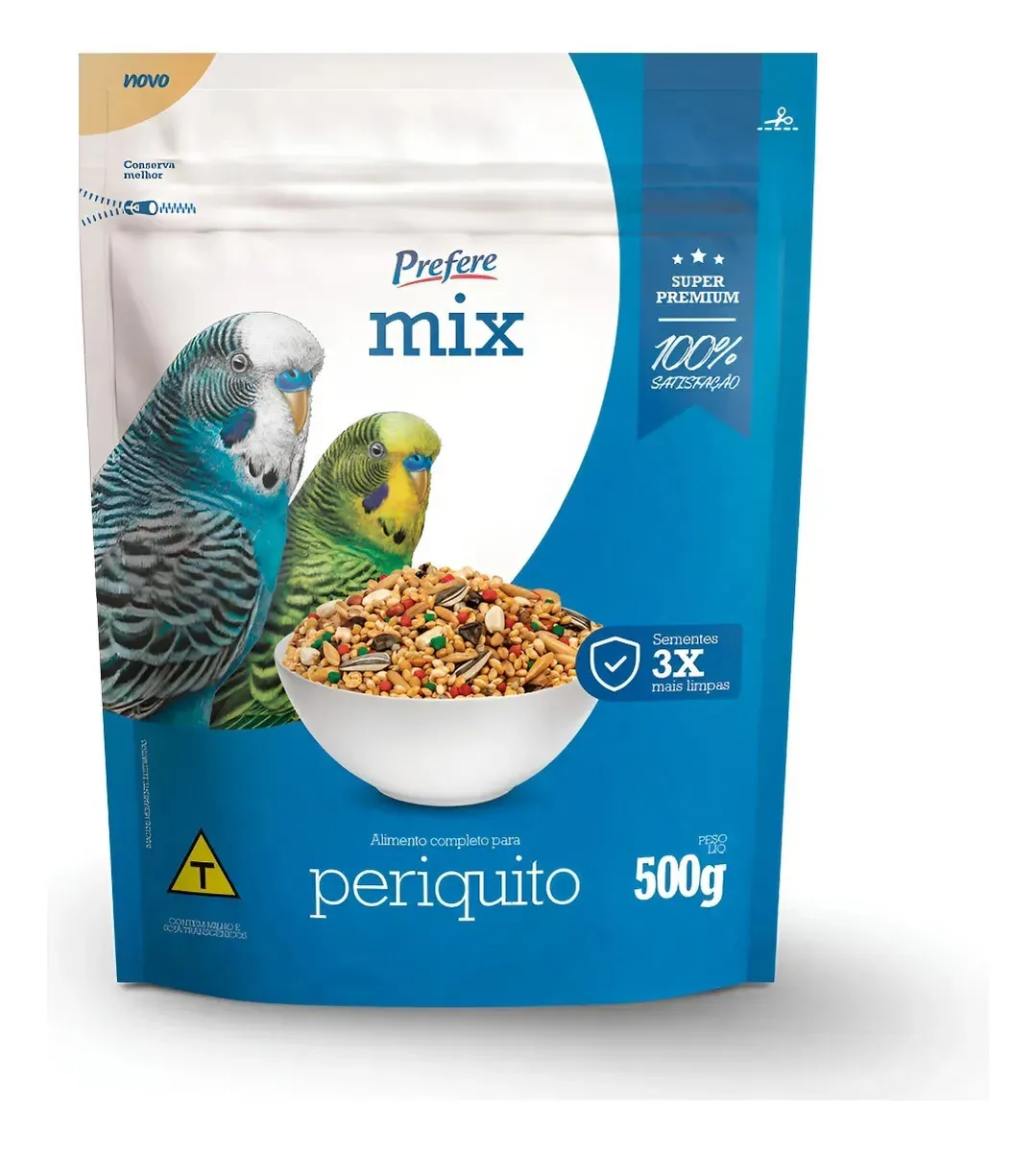 Ração Prefere Mistura Para Periquito - 500g