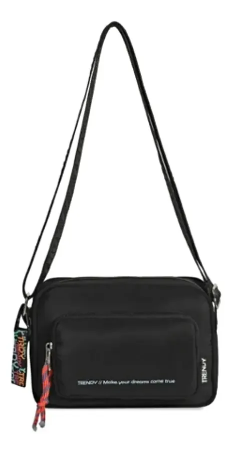 Bolsa de ombro moderna Bolsa de ombro preta Nena