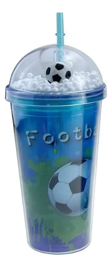 Copo moderno de camada dupla com sorbet Cod 17386 La Torre Color Rugby Rugby