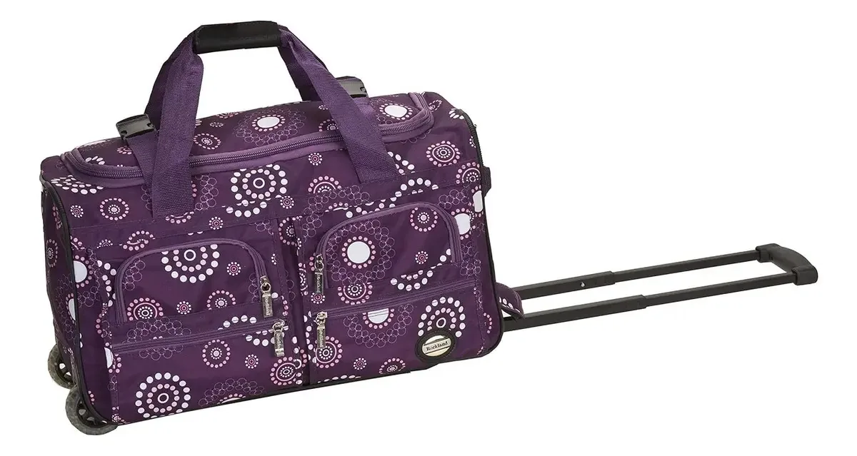 Bolsa de Viagem Rockland, com Rodas, Modelo Duffel