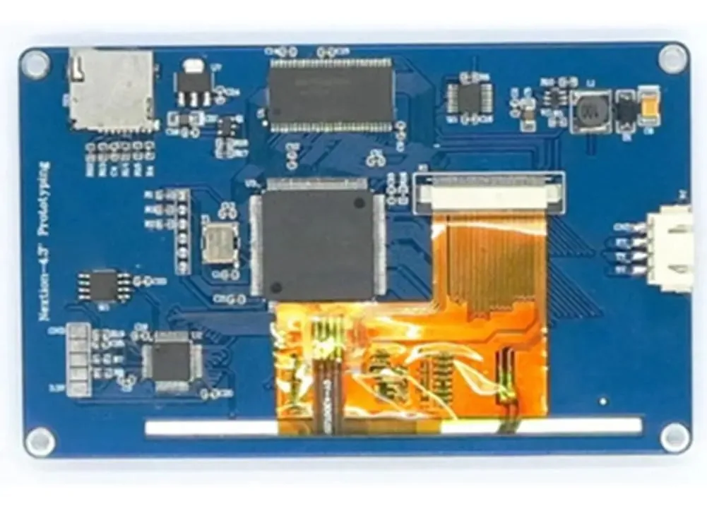 Display LCD Yahewer não identificado