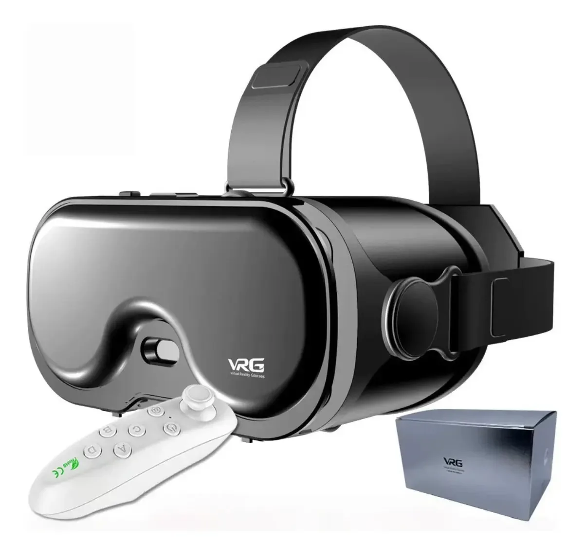 Lentes de realidade virtual Rh250908 Color Vrgq8 Blue-ray Black 0mb para celular