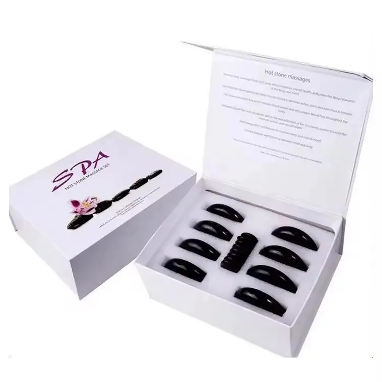 Conjunto de 16 massagens Beauty Choice Volcanic Hot Stones Dolores