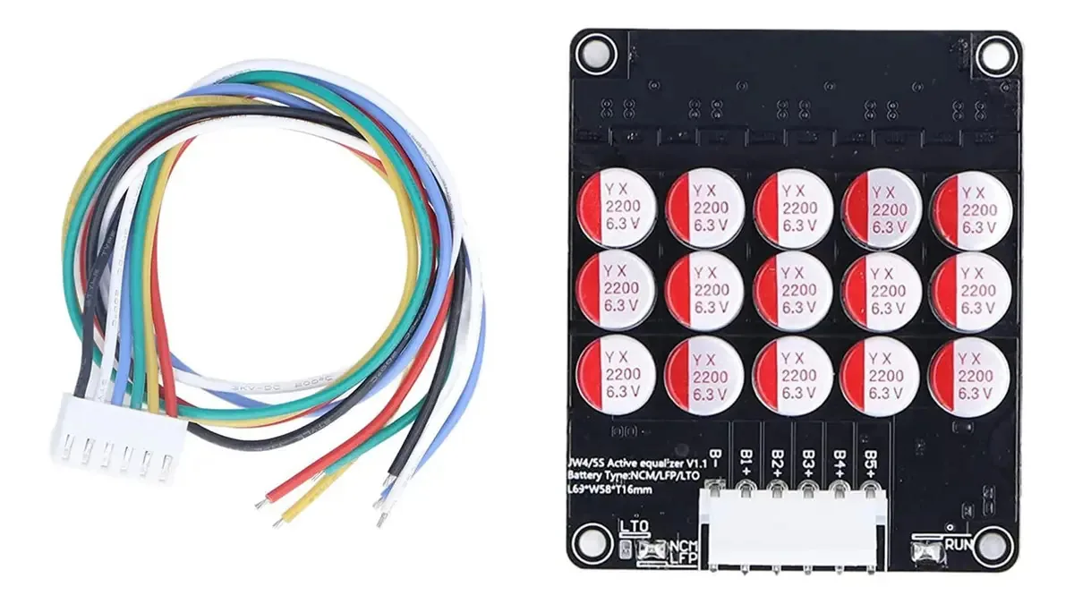 Xeodaun 5s Equalizador Ativo Equalizador Lifepo4 / Lipo/lto Capacitor De Equalização De Energia De Bateria