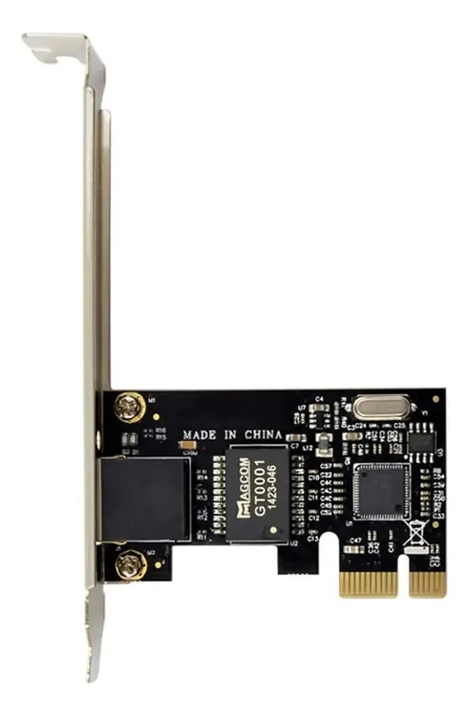 Placa de rede PCI Ethernet Baglaum QT2000