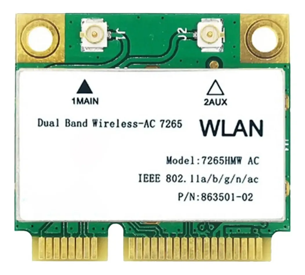 Placa de rede WLAN AC Retasica 7265HMW