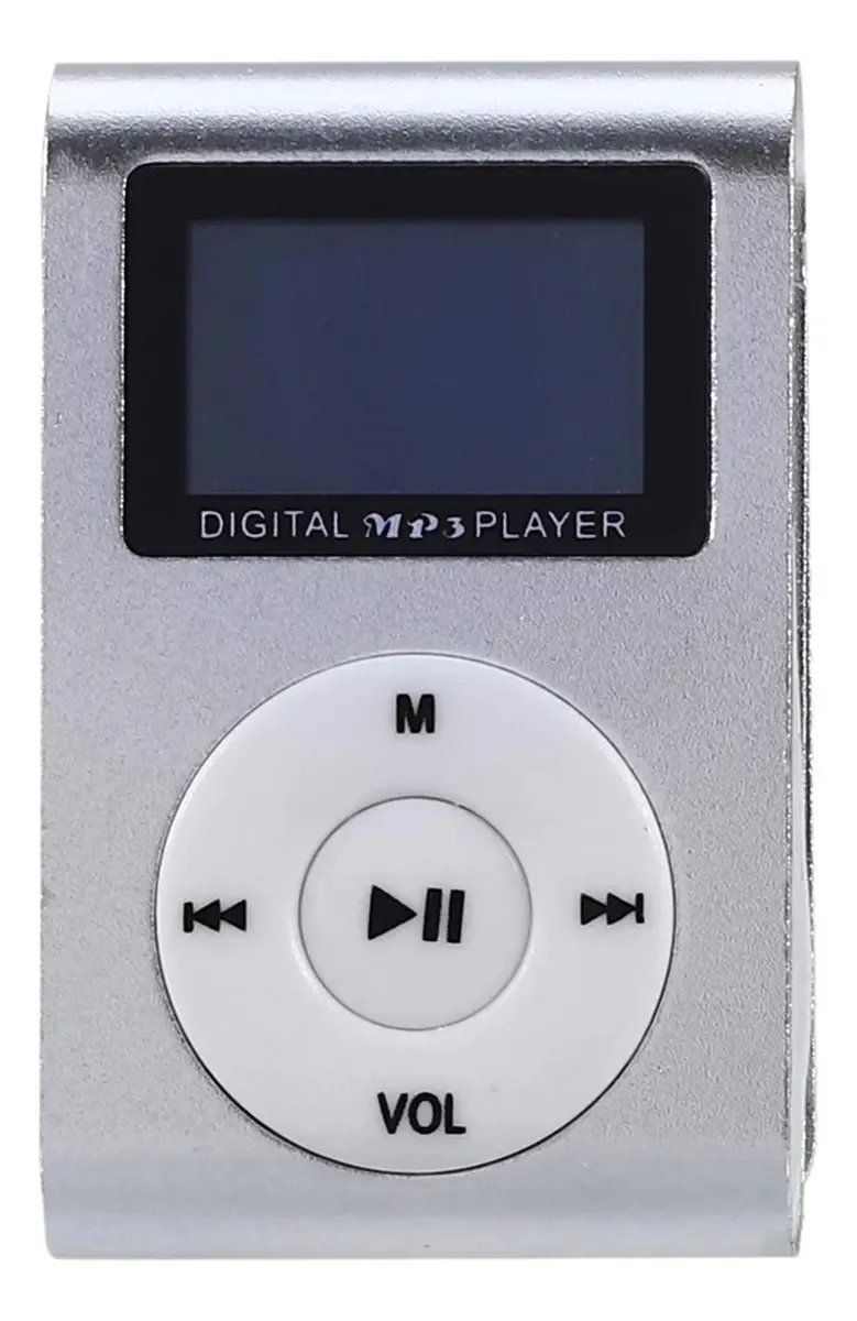 Leitor MP3 Geuxe Unknown cor prateada