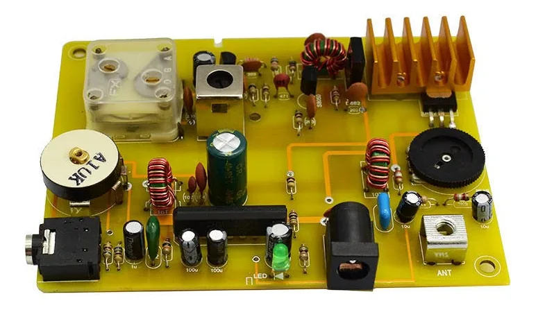 Micropower Transmissor de Onda Média 530-1600khz Rádio Mineral para Rádio Doméstico T0544