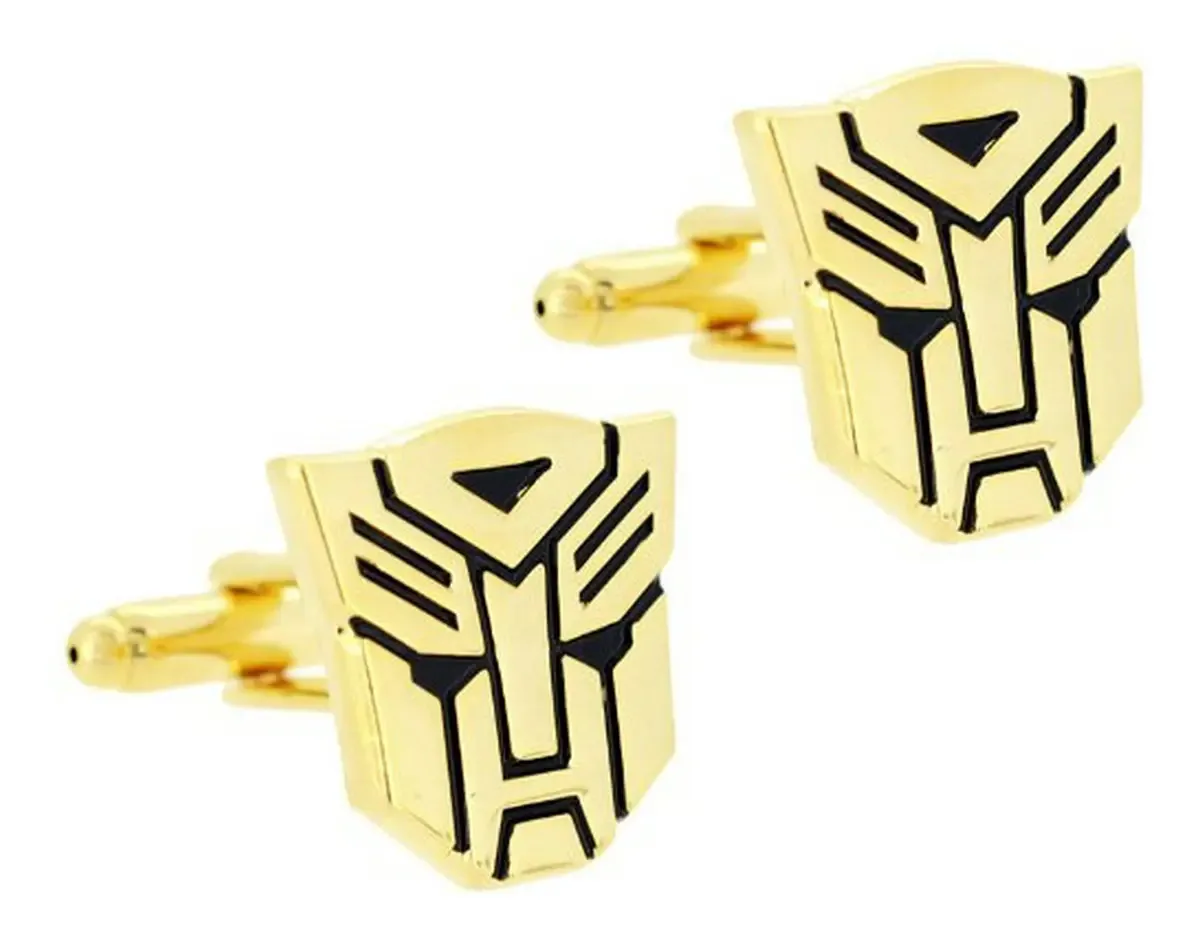 Abotoaduras de robô de maçonaria transformáveis - Gold 7-8