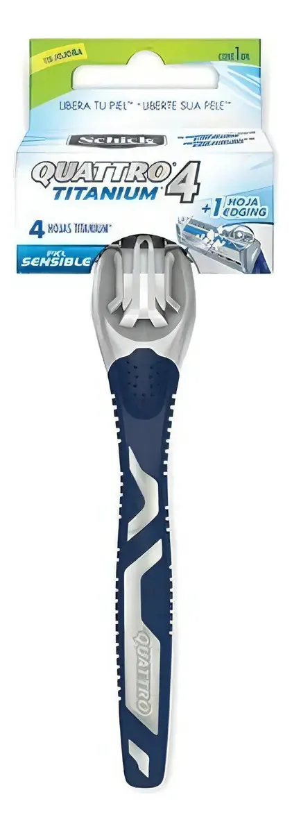 Aparelho Schick Quattro Titanium Descartável Original
