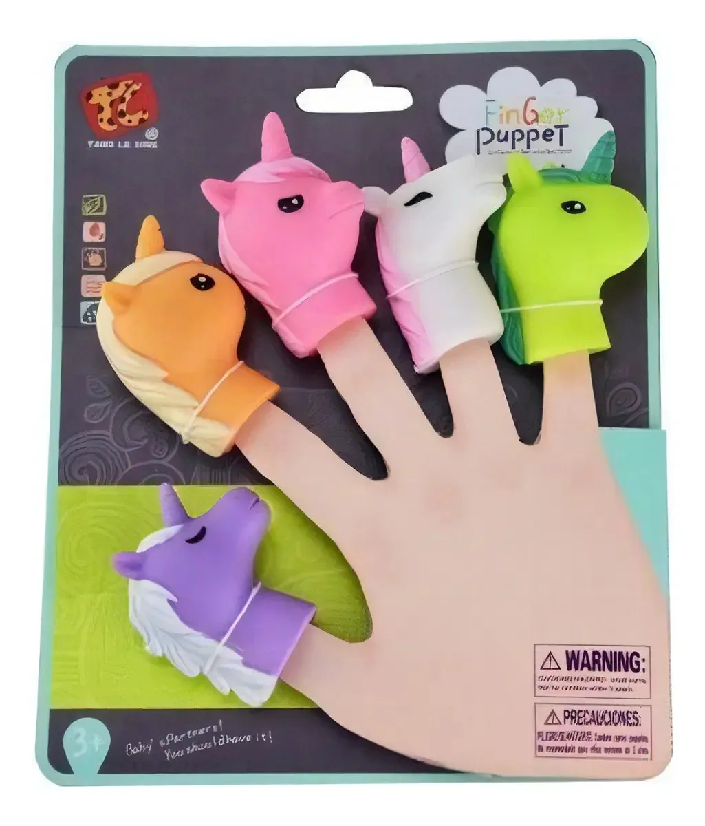 Fantoches de Dedo Unicórnios Tl-21