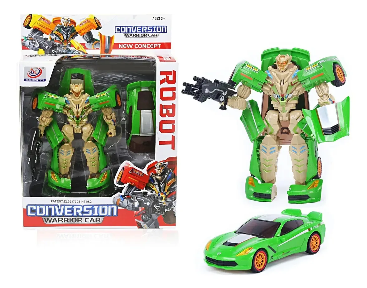 Robô Transformável Carro