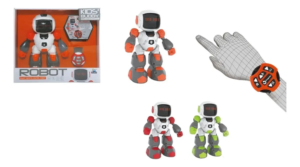 Robô de brinquedo infantil
