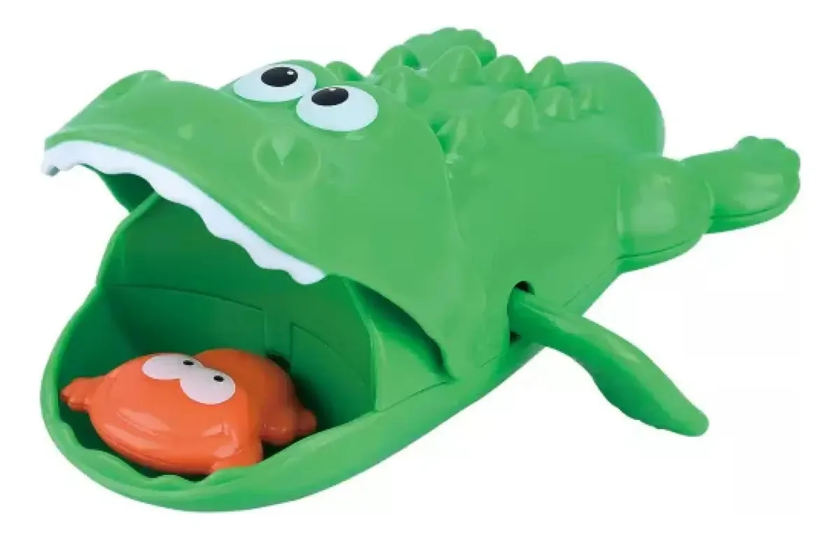 Conjunto de banho de crocodilo