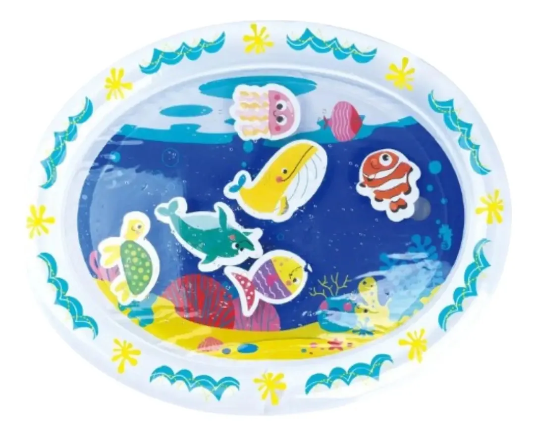Tapete Sensorial de Água Animais Marinhos Playgo
